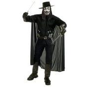 Adult V for Vendetta Guy Fawkes Costume Standard Large 42