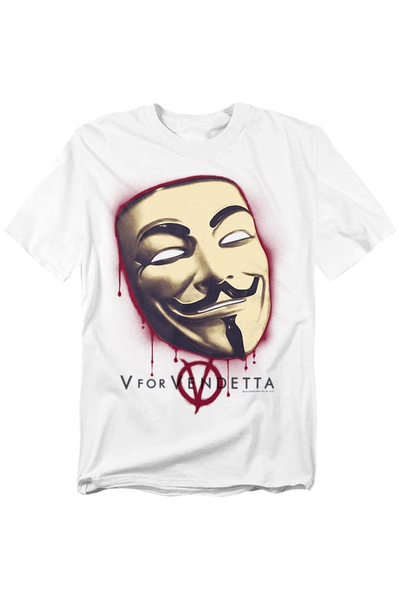 T-Shirt Fawks Mask Unisex Graphic Tee For Men & Women