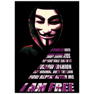 V For Vendetta We purchases Are Everywhere Poster 24 x 36