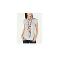 thumbnail image 1 of V. Fraas Heart-Print Plaid Scarf, 1 of 1
