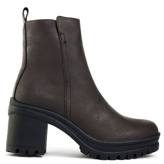V.Gan Vegan Orange Inside Zip Boots