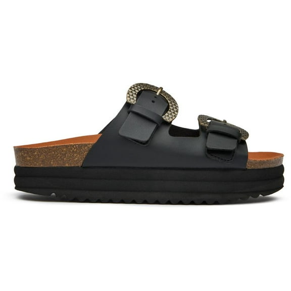 V.Gan Vegan Plum Footbed Reptile Sandals