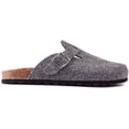 thumbnail image 1 of V.Gan Vegan Taro Recycled Felt Footbed Slippers, 1 of 4