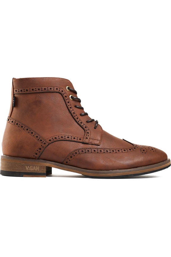 Vegan Wheat 2 Brogue Boots