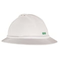 thumbnail image 1 of V-Gard 500 Protective Caps And Hats, 4-Point Ratchet, Vented Full Brim Hard Hat, White | Bundle of 5 Each, 1 of 1