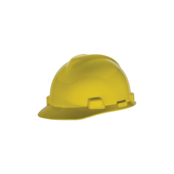 V-Gard® 500 Protective Caps and Hat, 6 Point Ratchet, Yellow