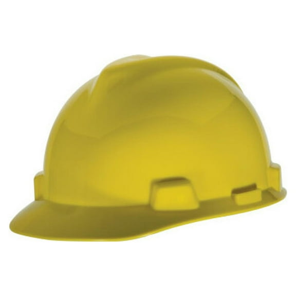 V-Gard® 500 Protective Caps and Hat, 6 Point Ratchet, Yellow