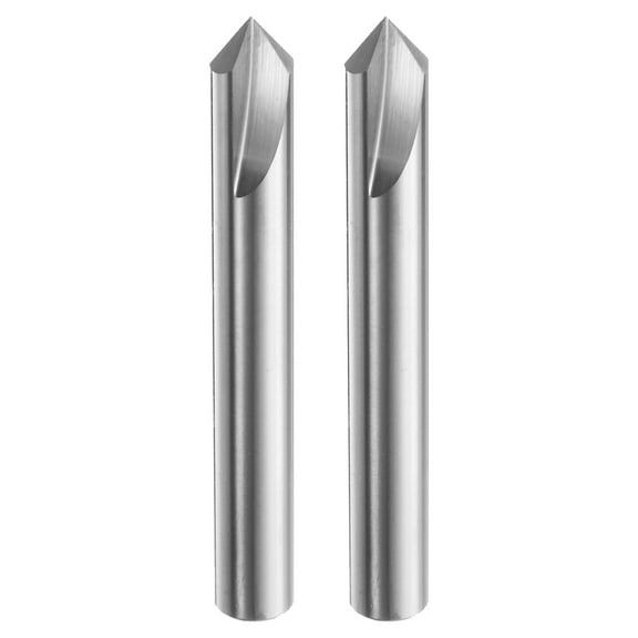 V Groove Router Bit 90 Degree 1/4" Shank Carbide CNC Engraving Bits 2packs