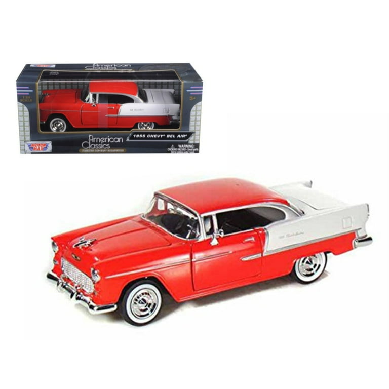 1955 chevy bel sales air coupe diecast replica