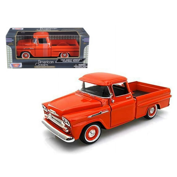 V.I.P. 1958 Chevy Apache Fleetline Pickup Model 1:24 Scale Car Play Vehicle