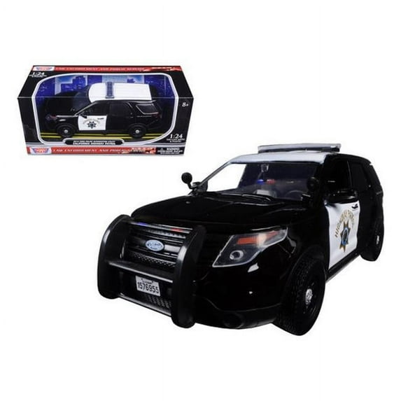 V.I.P. 2015 Ford Interceptor Police Utility California Highway Patrol Diecast Car Play Vehicle