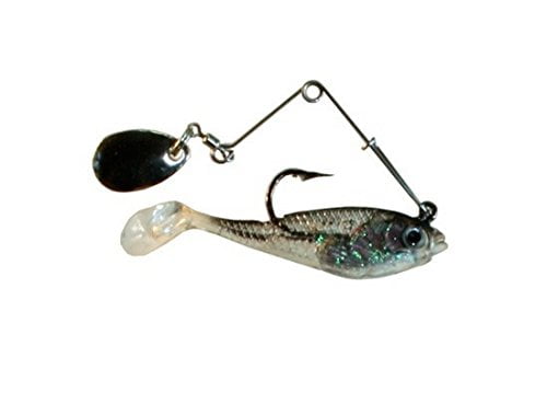Creme Spoiler Spin Shad Swim Bait Lure for Bass