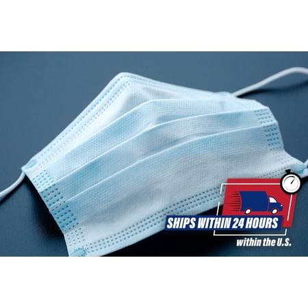 V.I.P. Disposable, Latex-Free Earloop Face Masks, 50 Ct
