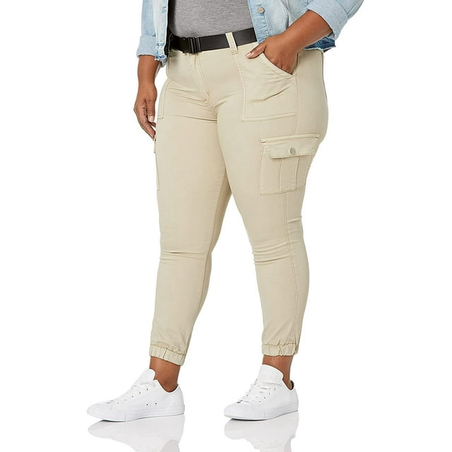 V.I.P. JEANS Cargo Pants for Women Juniors Sizes Camo or Solids, Slim