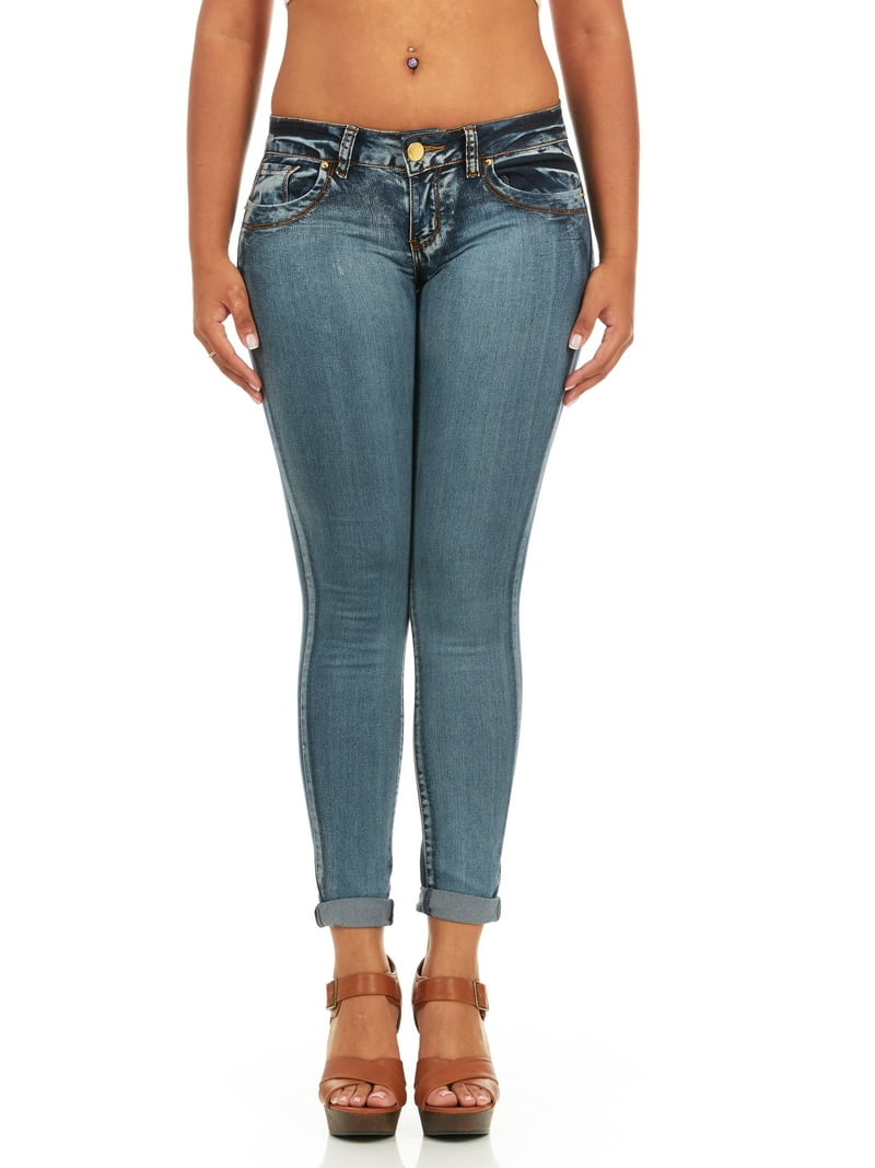 Low Waist Butt Lifter Skinny Slim Fit Stretchy Jeans