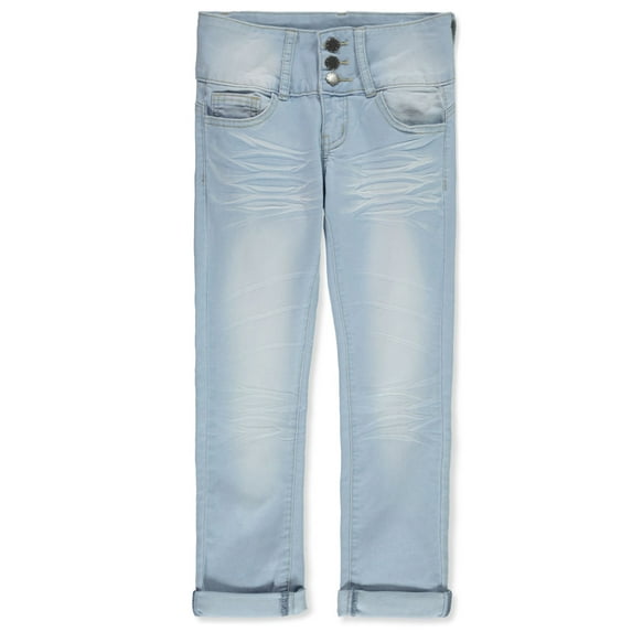 V.I.P. Jeans Girls' High-Waisted Jeans Color: light blue Size: 16