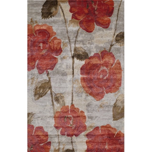 Momeni Millennia Area Rug, Red, 8'6" X 11'6"
