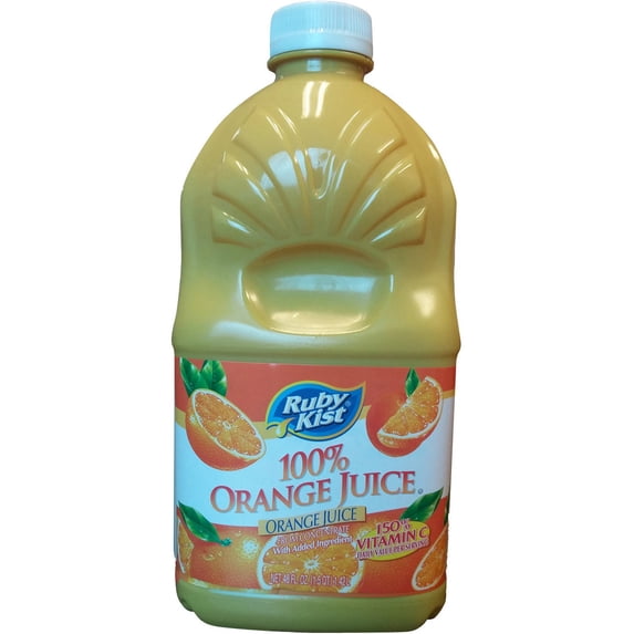 V.I.P. Ruby Kist 100% Orange Juice, 48 fl oz