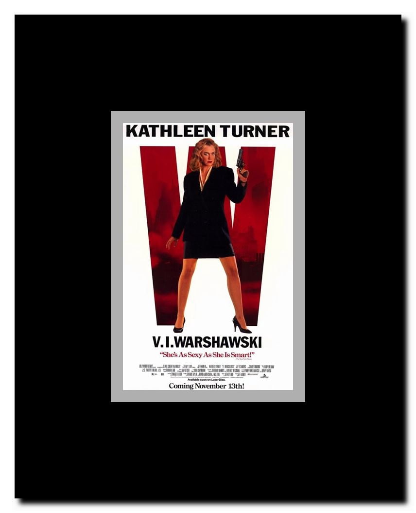 V I Warshawski Framed Movie Poster