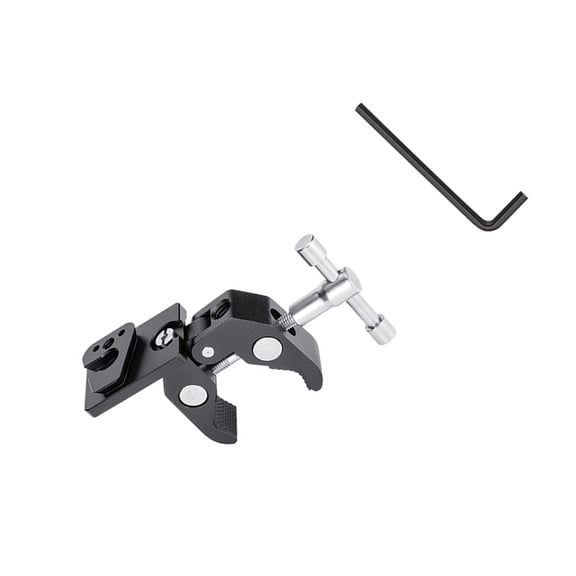 V Jaw Nonslip Workbench Clamp Clip With Rotating Handle For Irregular Shaped Objects Ensuring Stability