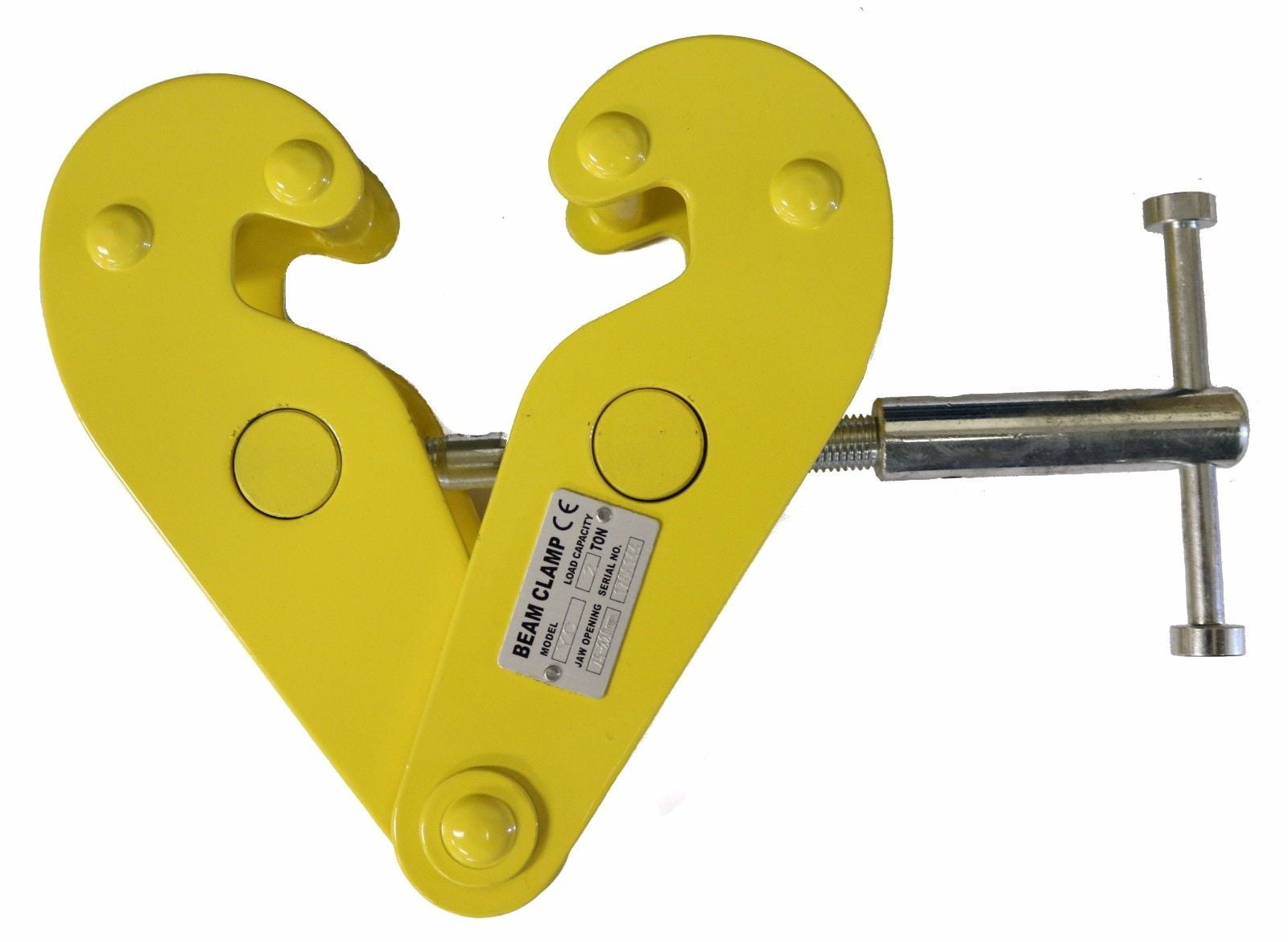 V-Lift Industrial I-Beam 1-Ton Beam Clamp 2,204 lb 3"-9" Beam size