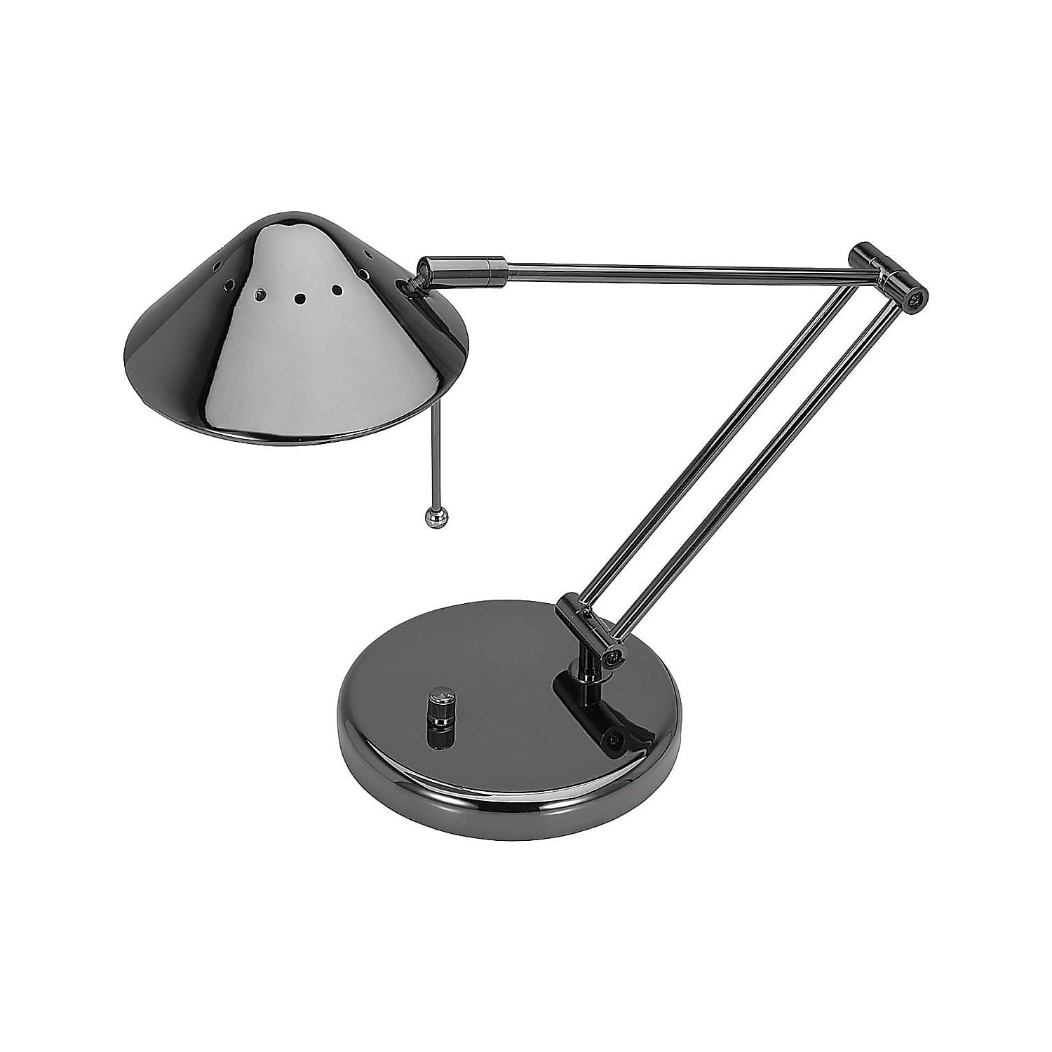V-Light Halogen Desk Lamp 15 Brushed Nickel VSD102BC - Walmart.com