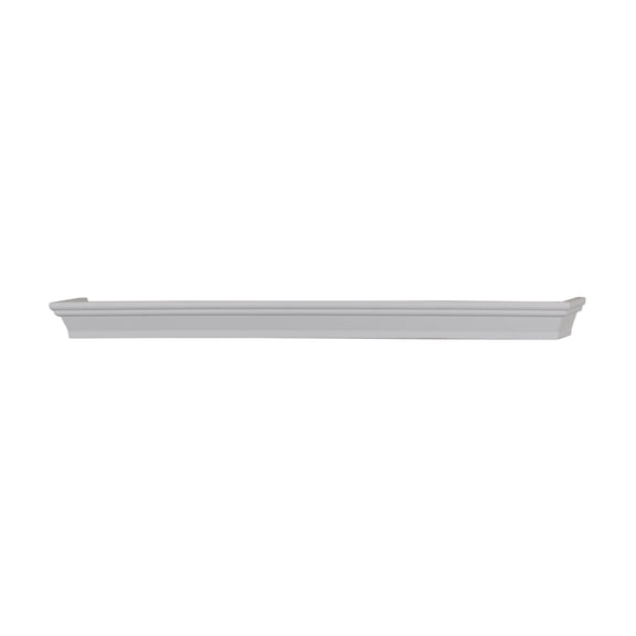V-Light - Wall shelf - MDF composite wood - white (pack of 4)