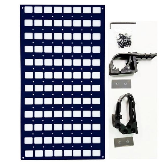 V-Line KIT 2-TCV 2 Tactical Closet Vault Kit, Flat Black