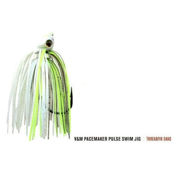 V&M Threadfin Shad 3/8oz Pulse Swim Jiig