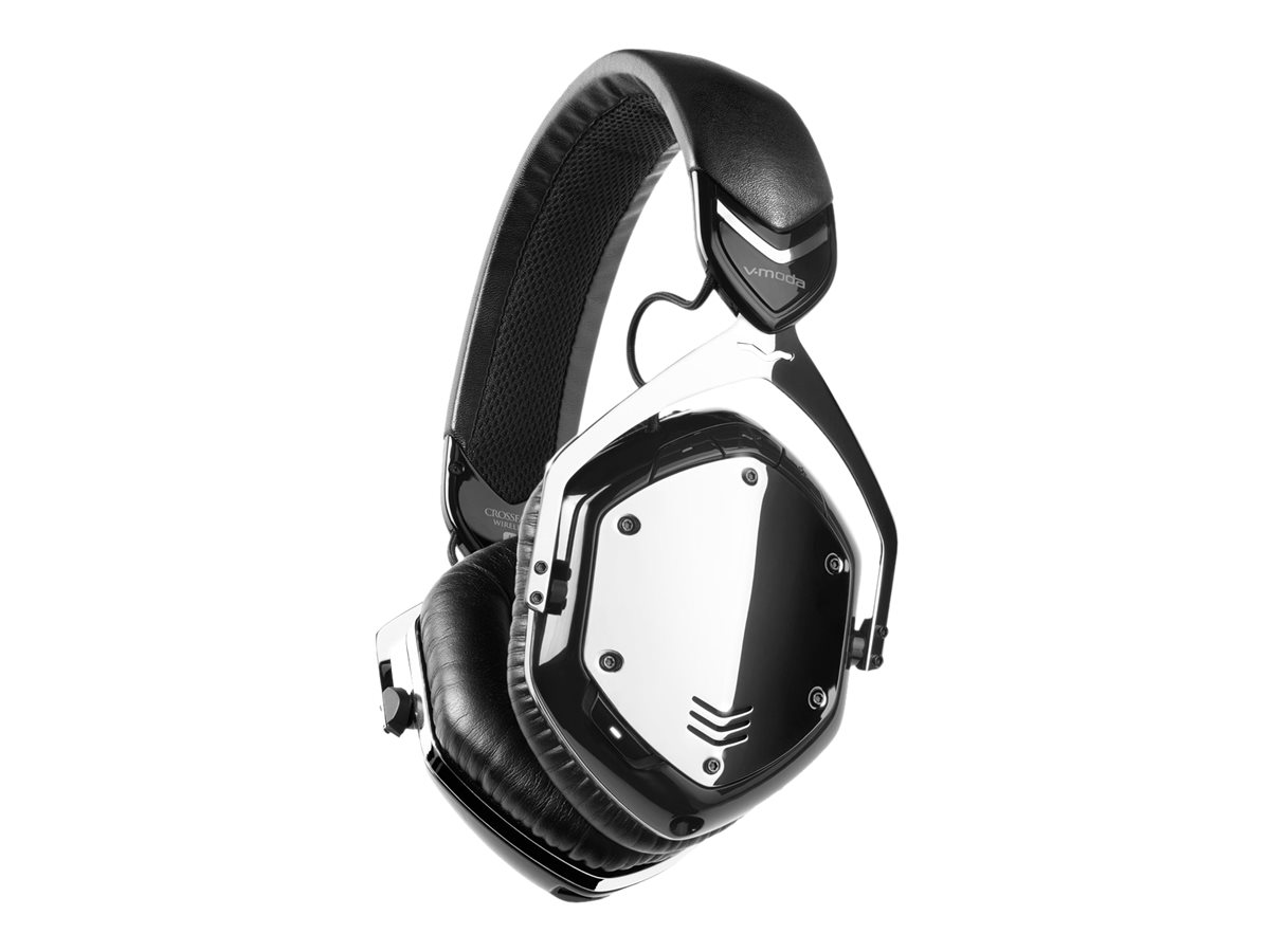 V-MODA Crossfade Wireless - Headphones with mic - full size - Bluetooth - wireless - black - image 1 of 8
