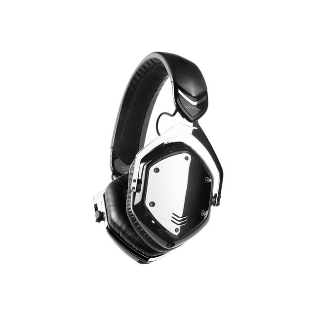V-MODA Crossfade Wireless - Headphones with mic - full size - Bluetooth - wireless - black