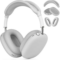 V-MORO Airpods Max Headphones Case, Silicone Cover Accessories Cases for Girls and Women (Gray)