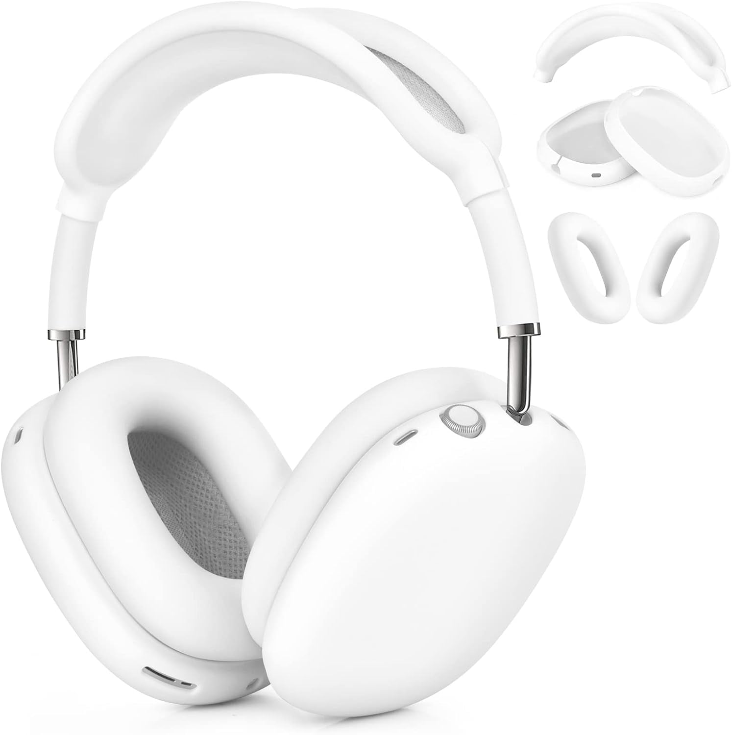 AirPods MAX ホワイト ジャンク V-MORO-Airpods-Max-Headphones-