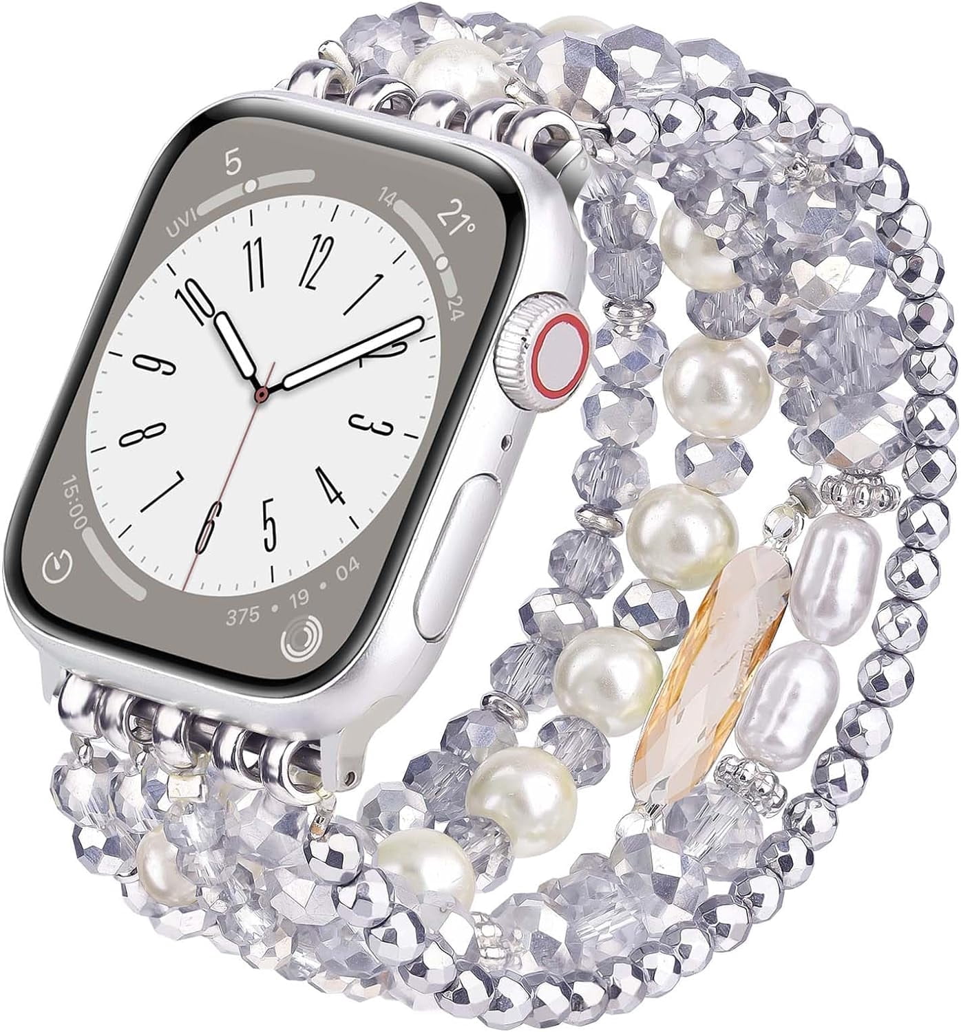 V-MORO Beaded Boho Bracelet Compatible for Apple Watch Band 