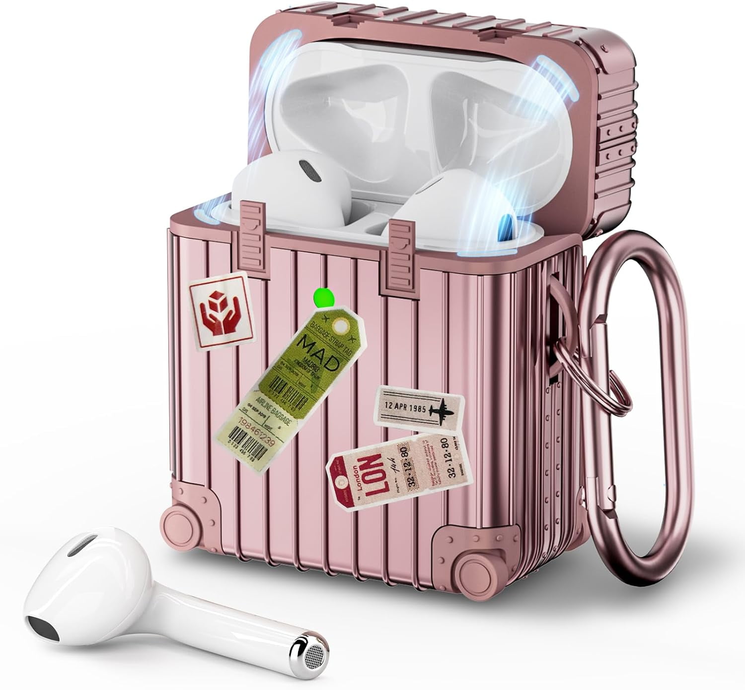 ◇masmarulez◇ Airpod Pouch Set Layered Backpack Gray 500884 ◇masmarulez◇ Airpod Pouch Set Layered Backpack Gray 500884