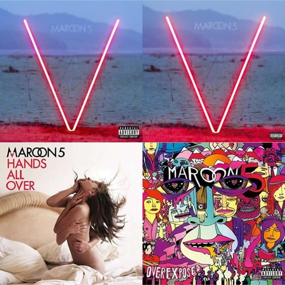 V & Maroon 5 - V (Black LP) (Exp) & Hands All Over & Overexposed