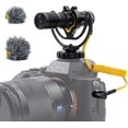 VMic D4 Duo Dual Capsule Cardioid Microphone CameraMount Shotgun Mic
