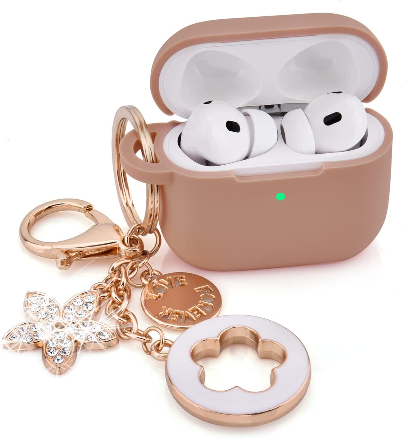 Rose Gold Mimco Airpods Case Airpod Keyring Mimco Airpods Mimpod