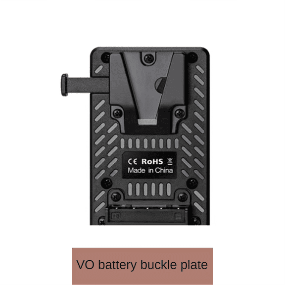 V Mount Light Weight Battery Plate V-Lock Mount Battery Plate for Power Splitter Adapter DSLR Cameras Camcorders