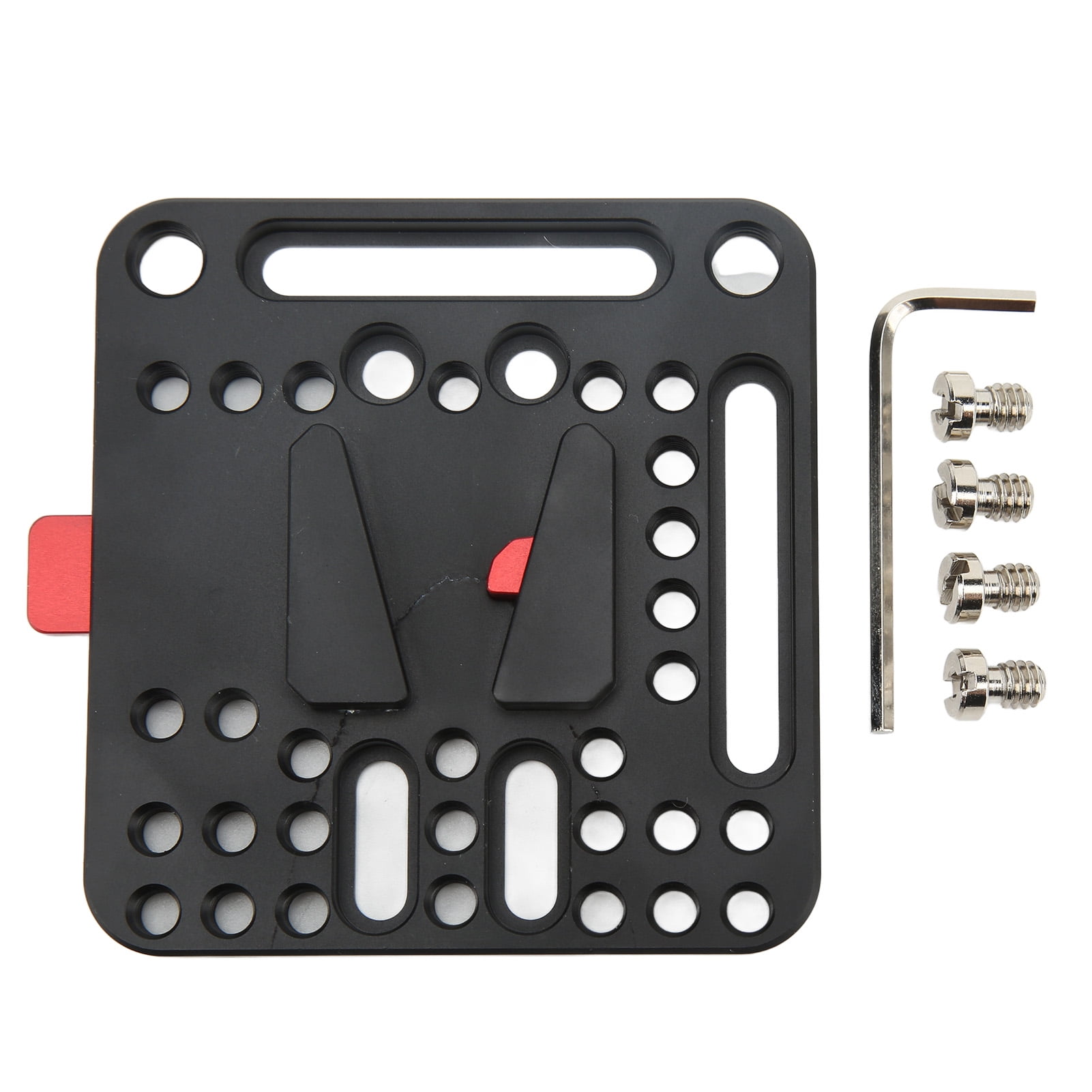 V Mount Lock Battery Plate, Aluminum Alloy Quick Release Plate for ...