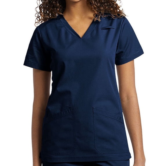 V-NECK SCRUB TOP