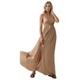 thumbnail image 1 of V-Neck A-Line Maxi Dress, 1 of 9