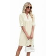 thumbnail image 1 of V Neck Casual Shift Dress Light M, 1 of 7