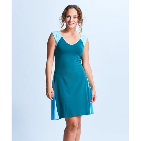 V Neck Fit And Flare Dress