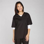 V-Neck Grmg Smock Med Plum