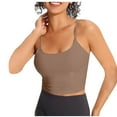 thumbnail image 1 of V-Neck Lace Seamless Camisoles Tank Tops with Built in Bra for Women Summer Cropped Workout Going Out Tankini Camis, 1 of 4