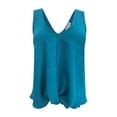 thumbnail image 1 of V-Neck Sleeveless Lightweight Top, 1 of 10