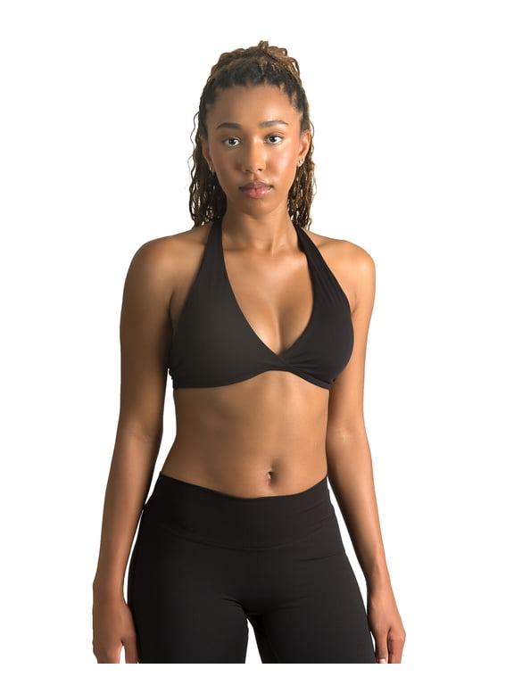 European And American Sexy V-Neck Halter Back Bra