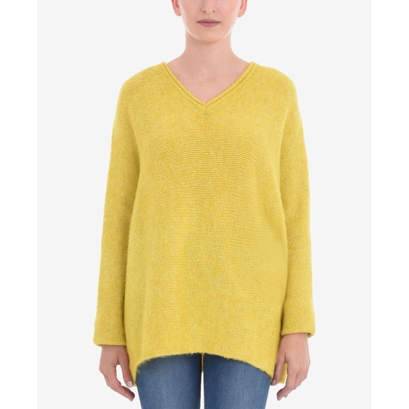 V Neck Sweater Chartreuse XL