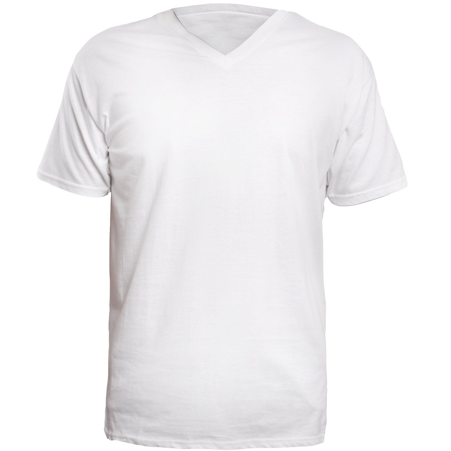 V-Neck T Shirts for Men, 100% Cotton Vneck Tag Free Young Adult to Mens ...